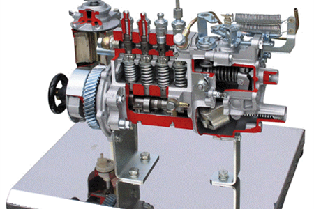维柴WD615柱塞式高压油泵解剖模型